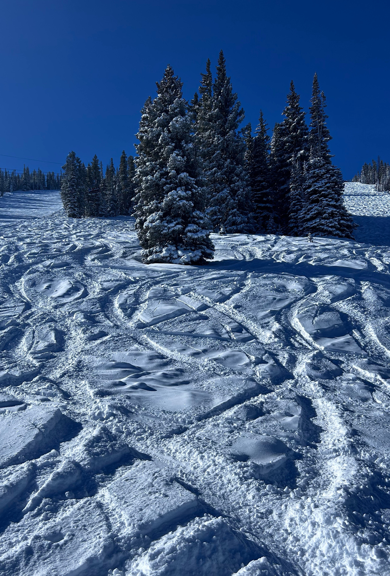 Image of snowy ski slope